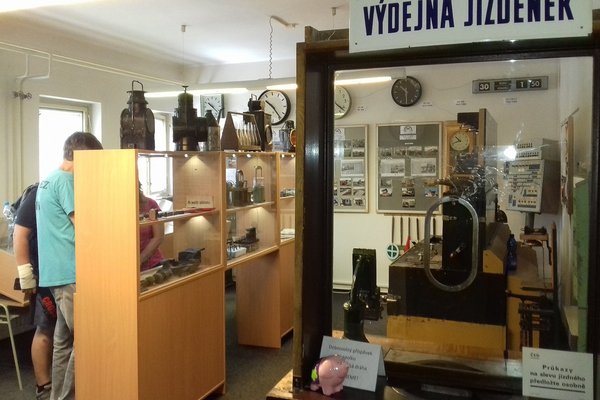  Ještě jeden pohled do muzea Kroměřížské dráhy v depu Kroměříž ze dne 17.8.2019. 