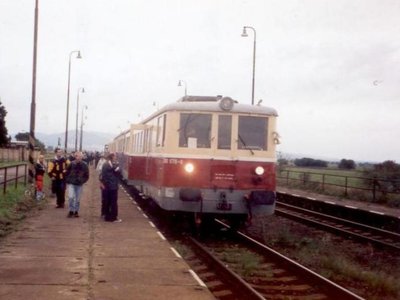  120 let Kroměřížských drah, M262.076 v Třeběticích 28.IX.2002 (foto Jaroslav Valeš)