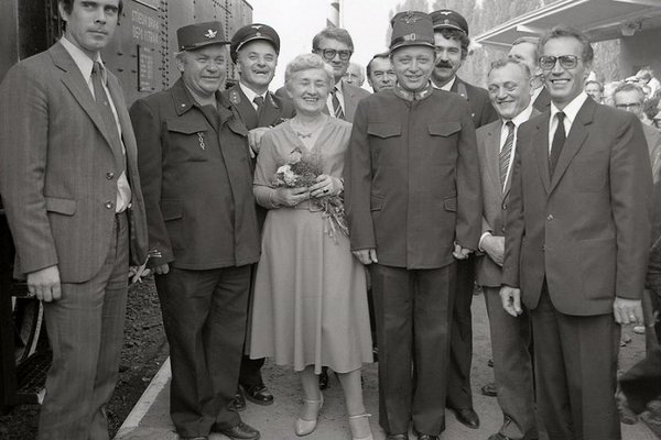  Organizátoři a hosté oslav 100 let rati Hulín - Bystřice p.H. 